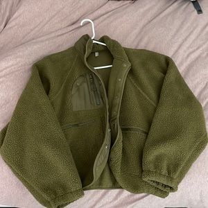 FP movement hit the slopes Sherpa jacket